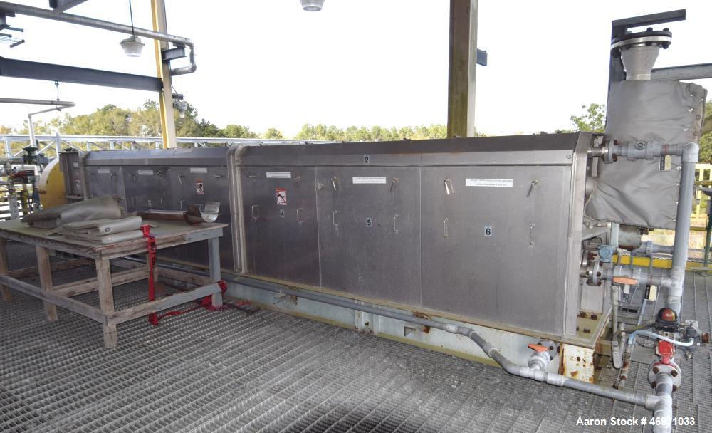 Used FKC Screw Press, Model SHX-800X6000L