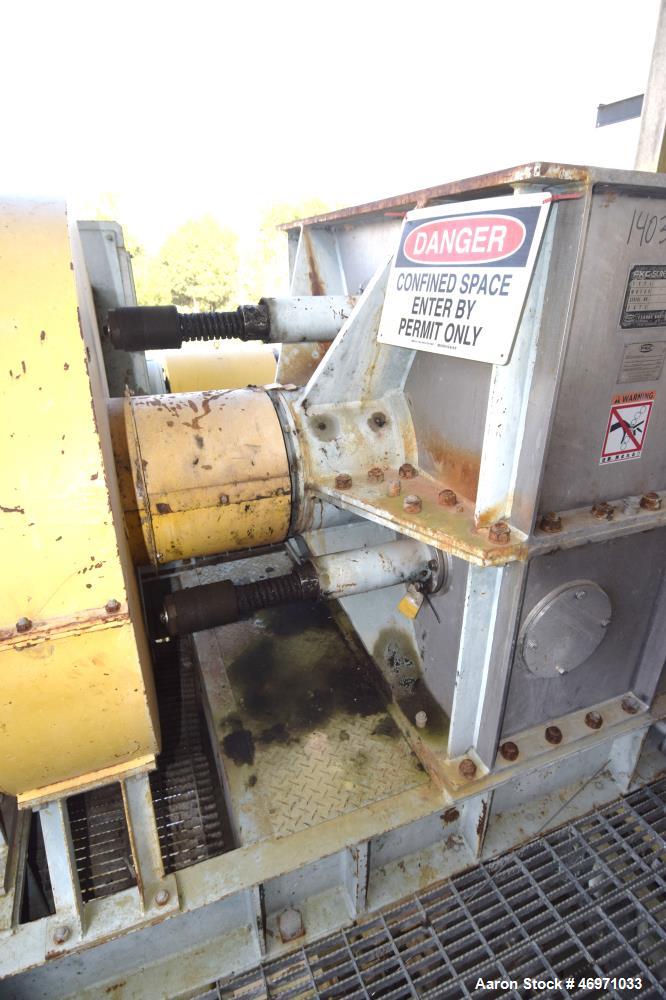 Used FKC Screw Press, Model SHX-800X6000L