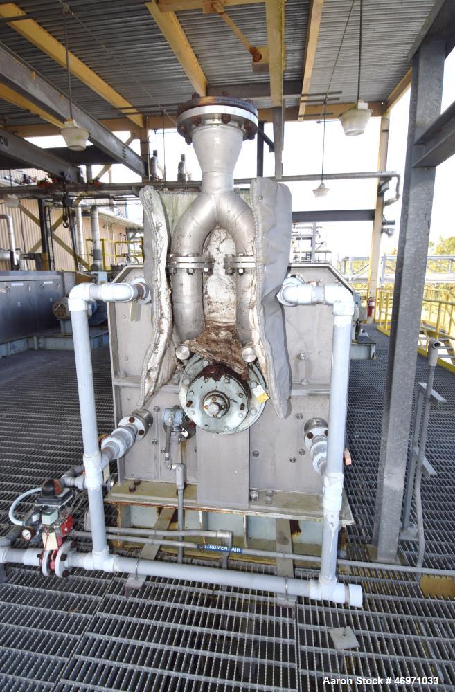 Used FKC Screw Press, Model SHX-800X6000L