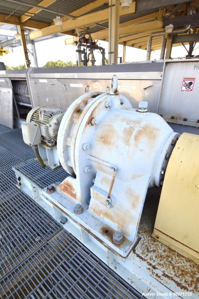 Used FKC Screw Press, Model SHX-800X6000L