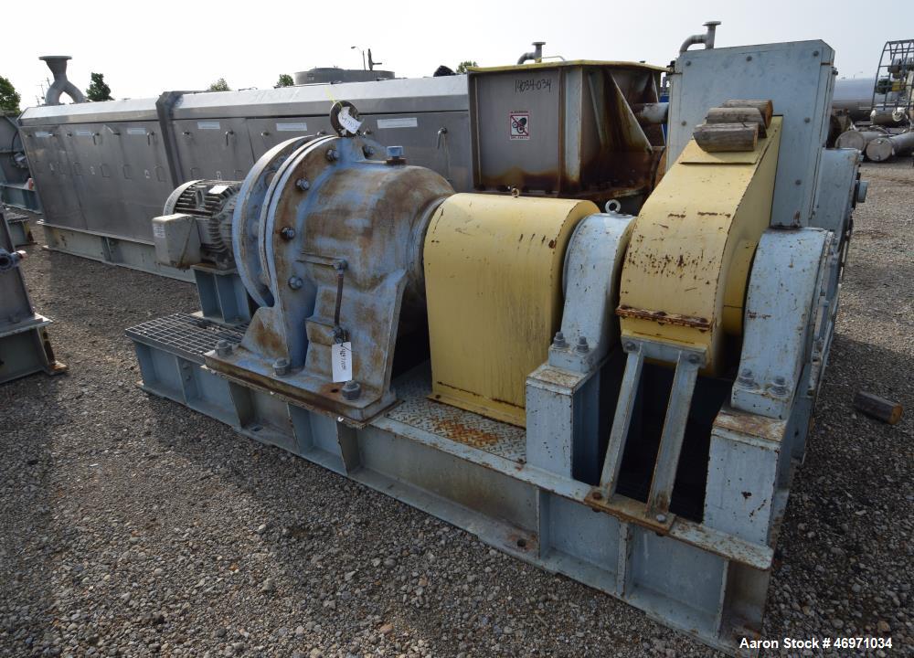 Used FKC Screw Press, Model SHX-800X6000L
