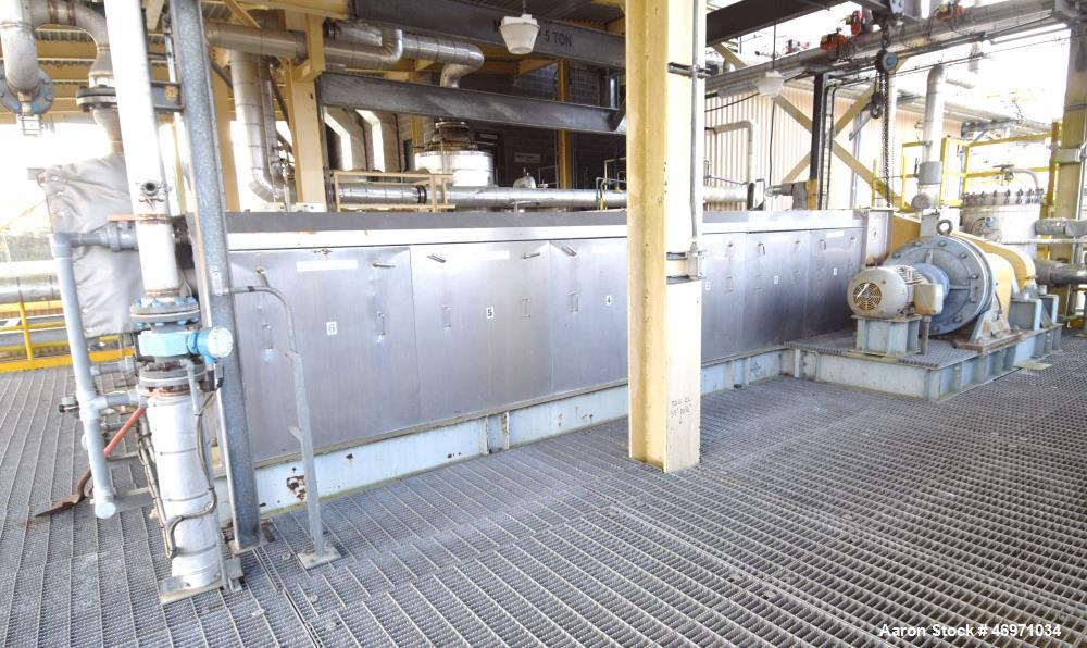 Used FKC Screw Press, Model SHX-800X6000L