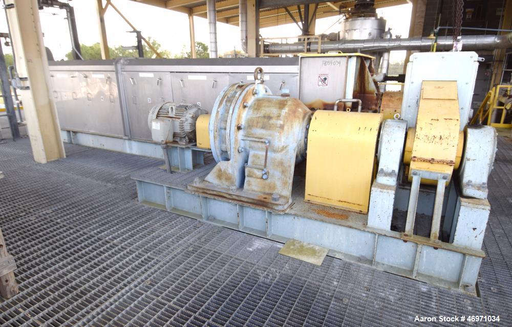 Used FKC Screw Press, Model SHX-800X6000L