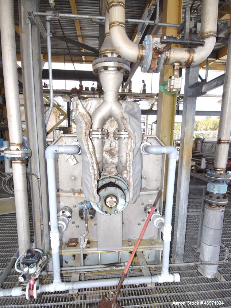 Used FKC Screw Press, Model SHX-800X6000L