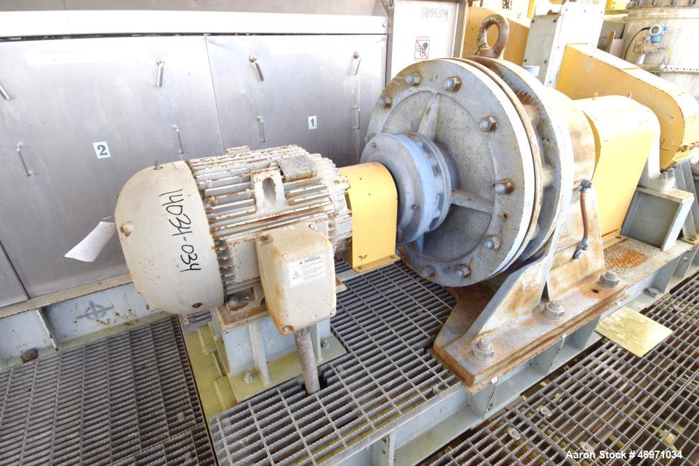 Used FKC Screw Press, Model SHX-800X6000L
