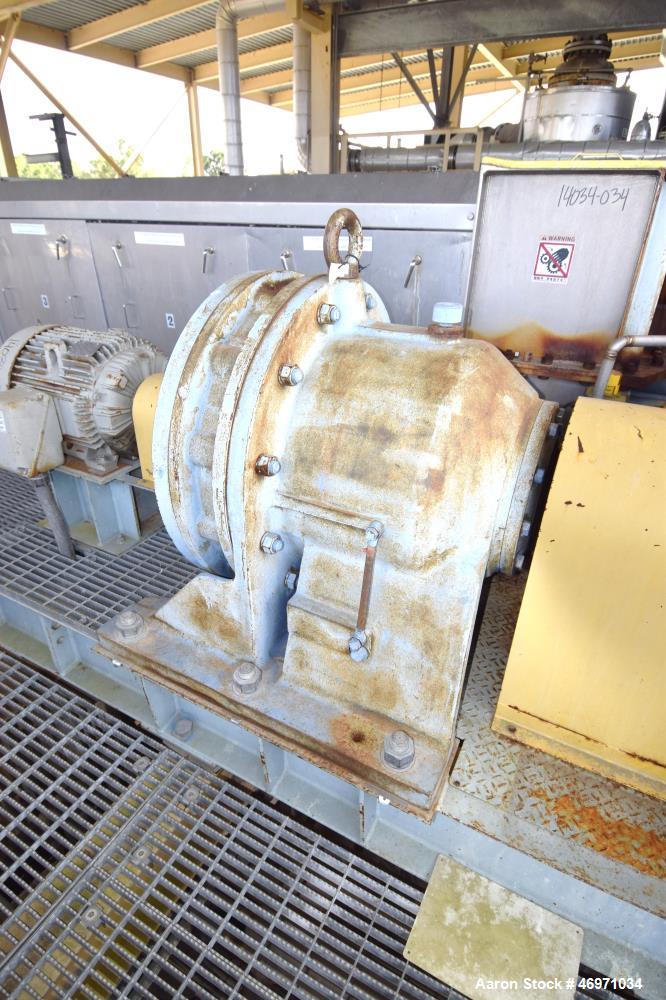 Used FKC Screw Press, Model SHX-800X6000L