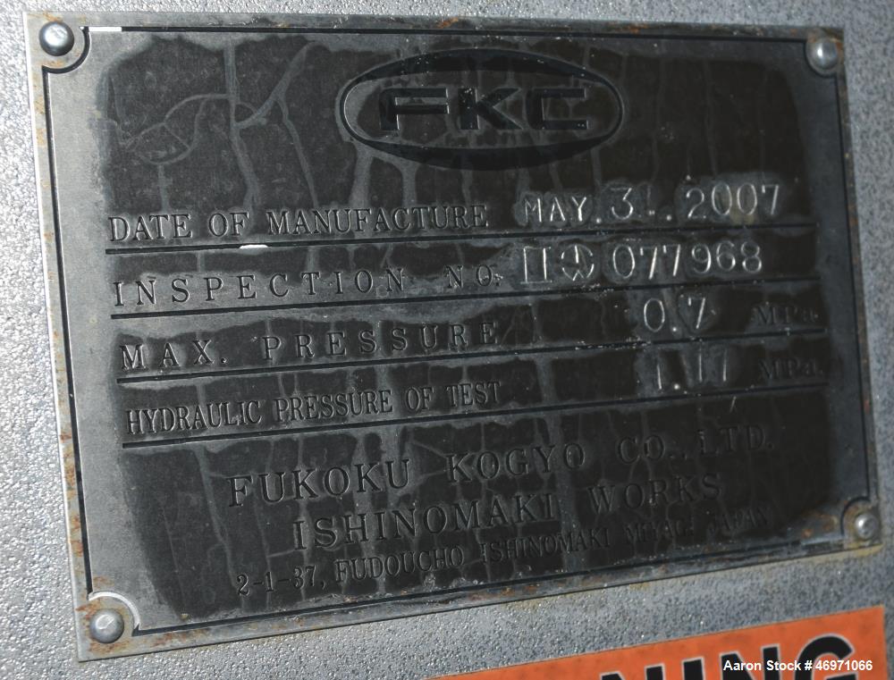 Used FKC Screw Press Parts Machine