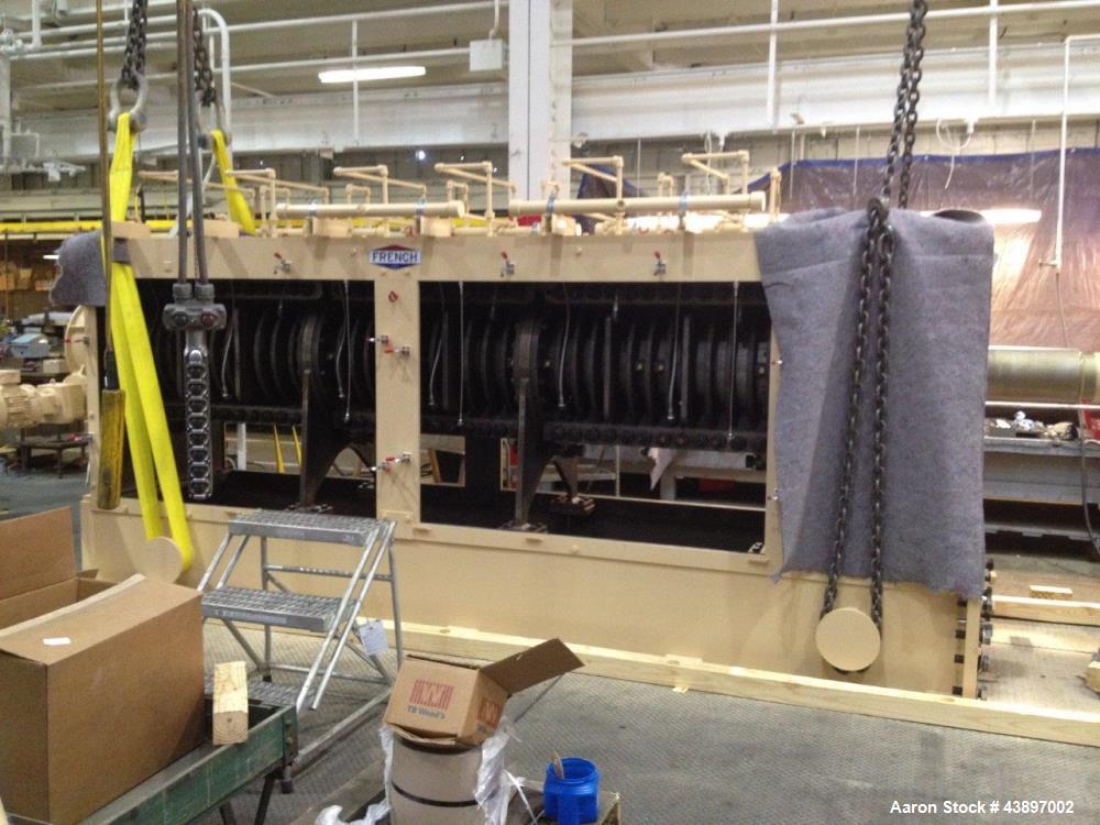 Unused- French Oil Machinery Company, Single Extraction Oil Press.