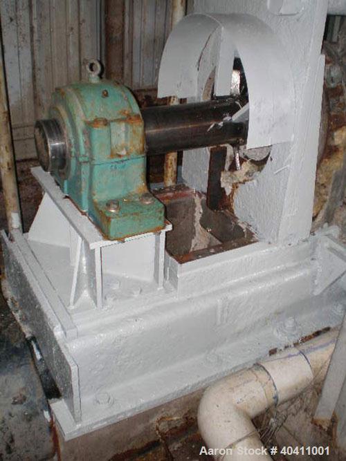 Used French Oil Mill Machinery 14" Dewatering Press, model N-110-12-MPC. Includes N series gearbox; short frame; (2) H-2-14" gearboxes with frame; new, unmilled piece of shaft material 17-4 PH anneal...
