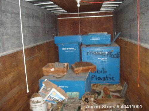 Used French Oil Mill Machinery 14" Dewatering Press, model N-110-12-MPC. Includes N series gearbox; short frame; (2) H-2-14" gearboxes with frame; new, unmilled piece of shaft material 17-4 PH anneal...