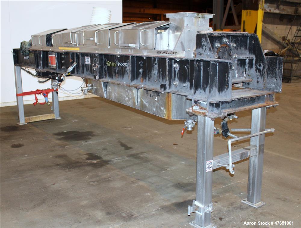 Used Heyl & Patterson Renneburg Horizontal Screw Press