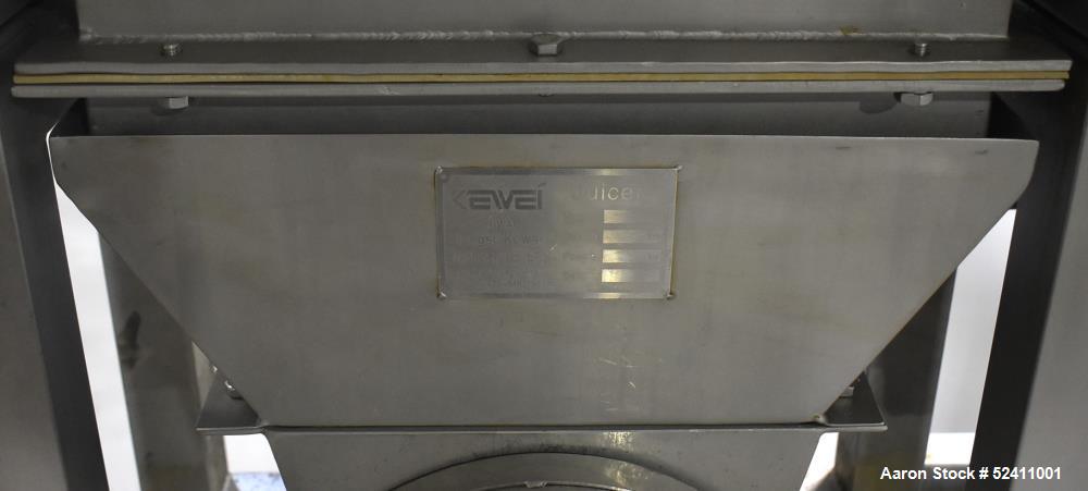 Used Jiangsu Kuwai Rough Crushing Juice Machine, Model PS-LZ-1.5.