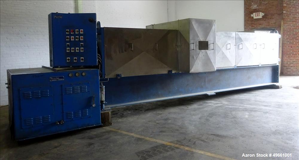Used Perrin Continuous Screw Press, Model PS600