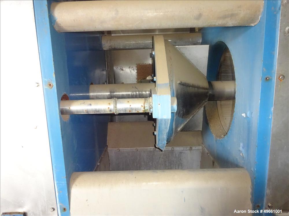 Used Perrin Continuous Screw Press, Model PS600