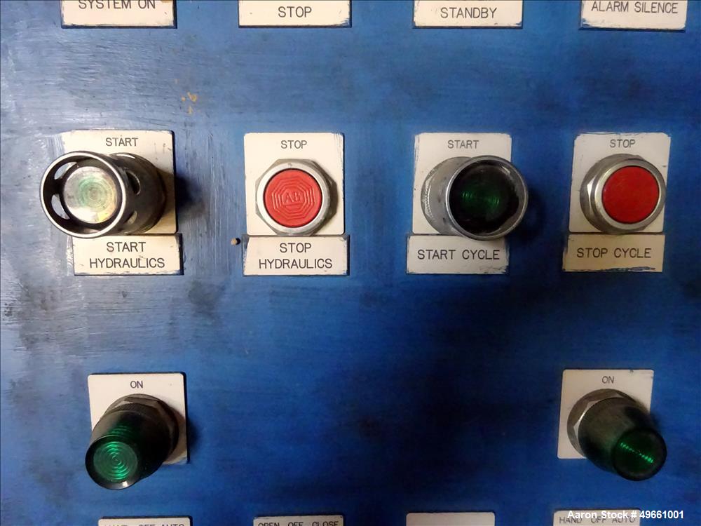 Used Perrin Continuous Screw Press, Model PS600