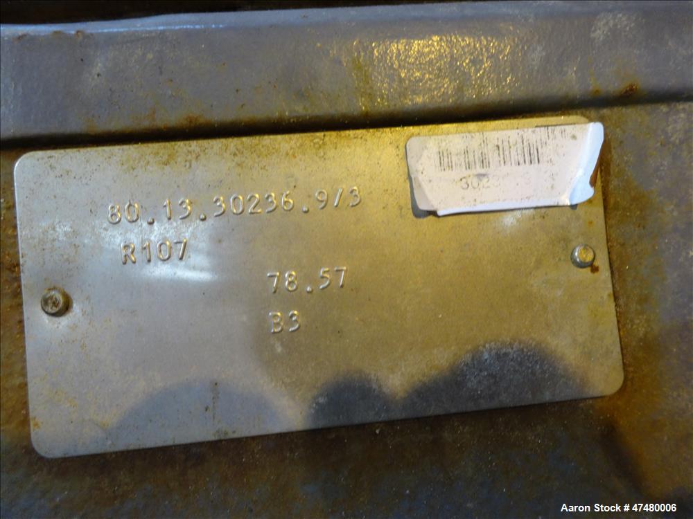 Used Rietz Screw Press Model RSP-10-K2, 304 Stainless steel