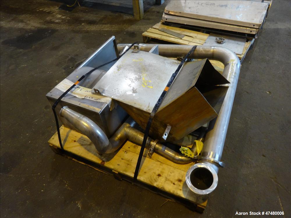 Used Rietz Screw Press Model RSP-10-K2, 304 Stainless steel