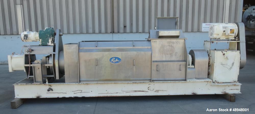 Used Rietz / Bepex S-Press Continuous Horizontal Screw Press, Model RSP-16-K2,