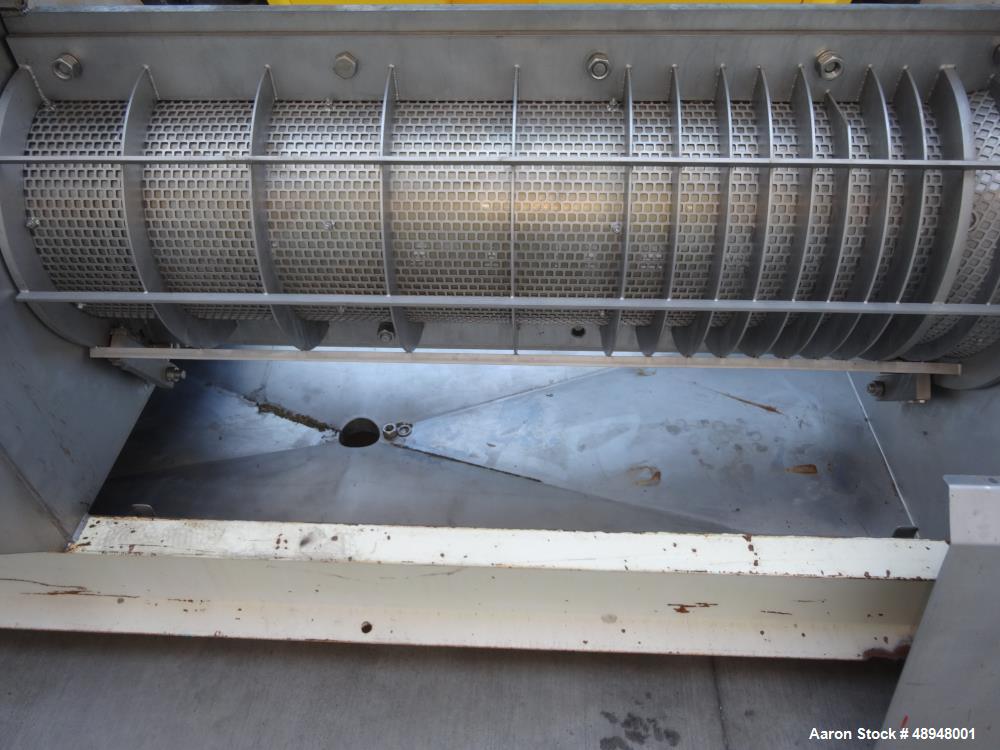 Used Rietz / Bepex S-Press Continuous Horizontal Screw Press, Model RSP-16-K2,