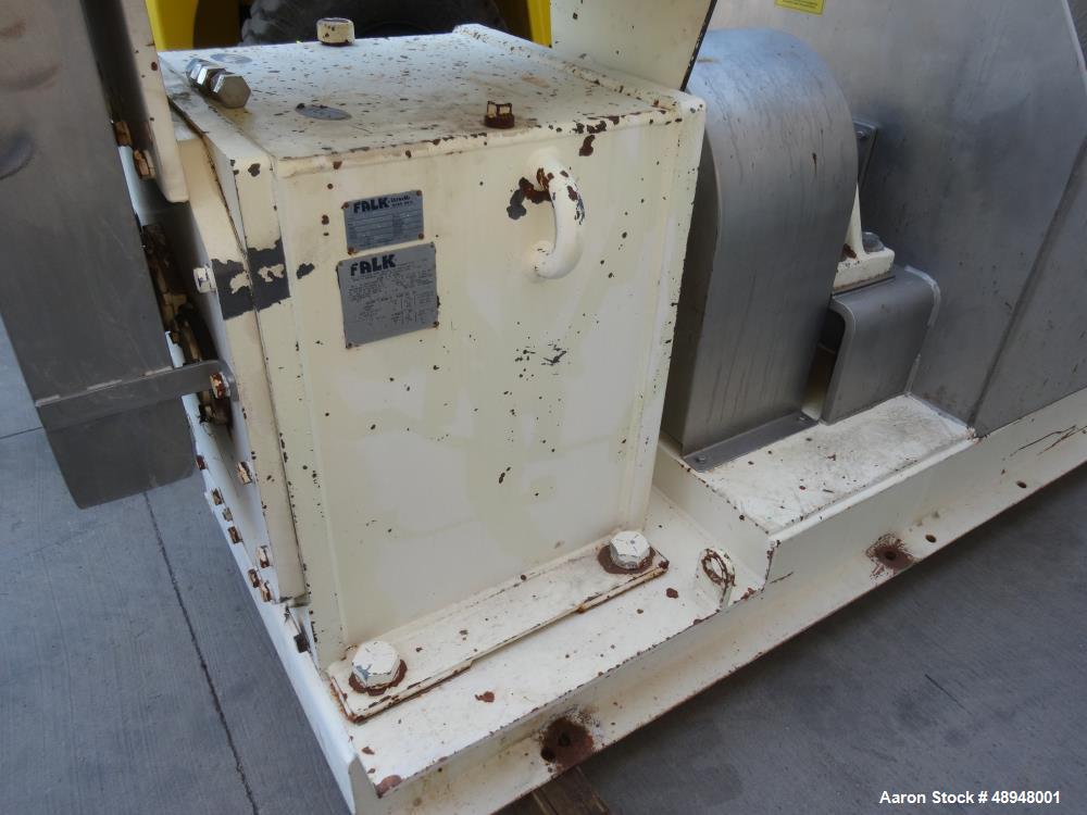 Used Rietz / Bepex S-Press Continuous Horizontal Screw Press, Model RSP-16-K2,