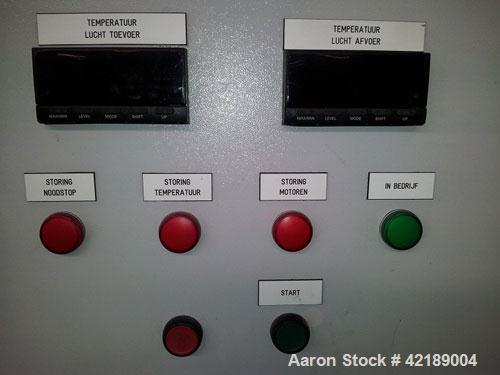 Used Runi SK370 Screw Press, 26.7 hp/20 kW, 50 hz.