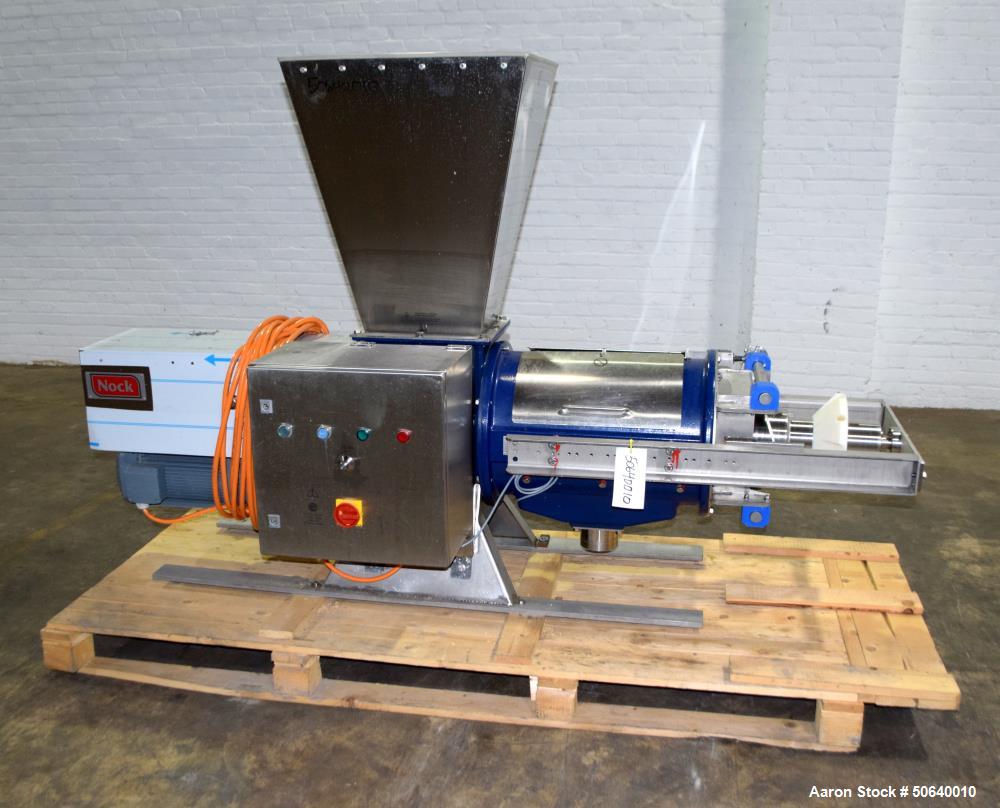 Used Nock Maschinenbau GmbH Industrial Dewatering Screw Press Separator