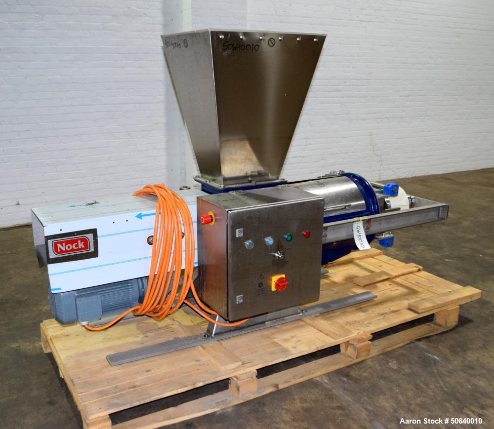 Used Nock Maschinenbau GmbH Industrial Dewatering Screw Press Separator