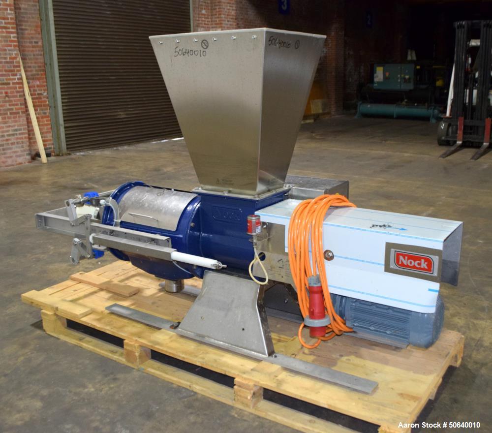 Used Nock Maschinenbau GmbH Industrial Dewatering Screw Press Separator
