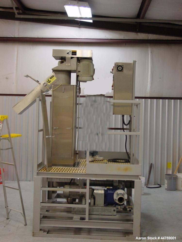 Used Somat Dewatering Screw Press, Model 1-PB-9SC-SKD