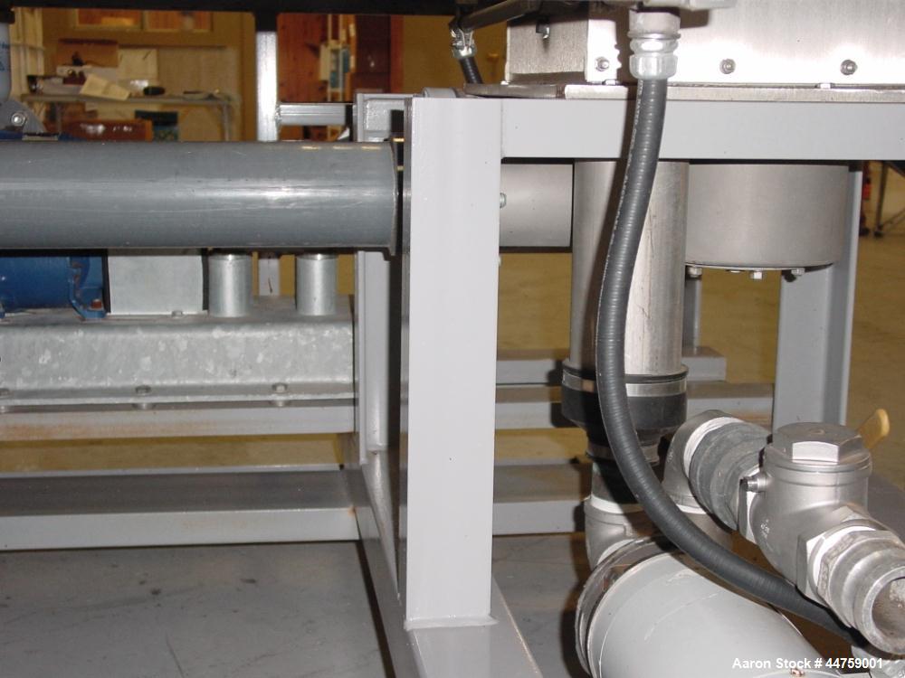 Used Somat Dewatering Screw Press, Model 1-PB-9SC-SKD