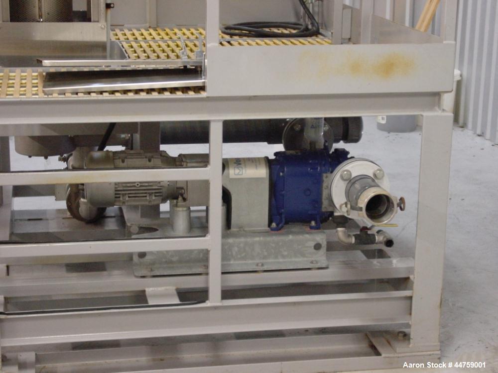 Used Somat Dewatering Screw Press, Model 1-PB-9SC-SKD