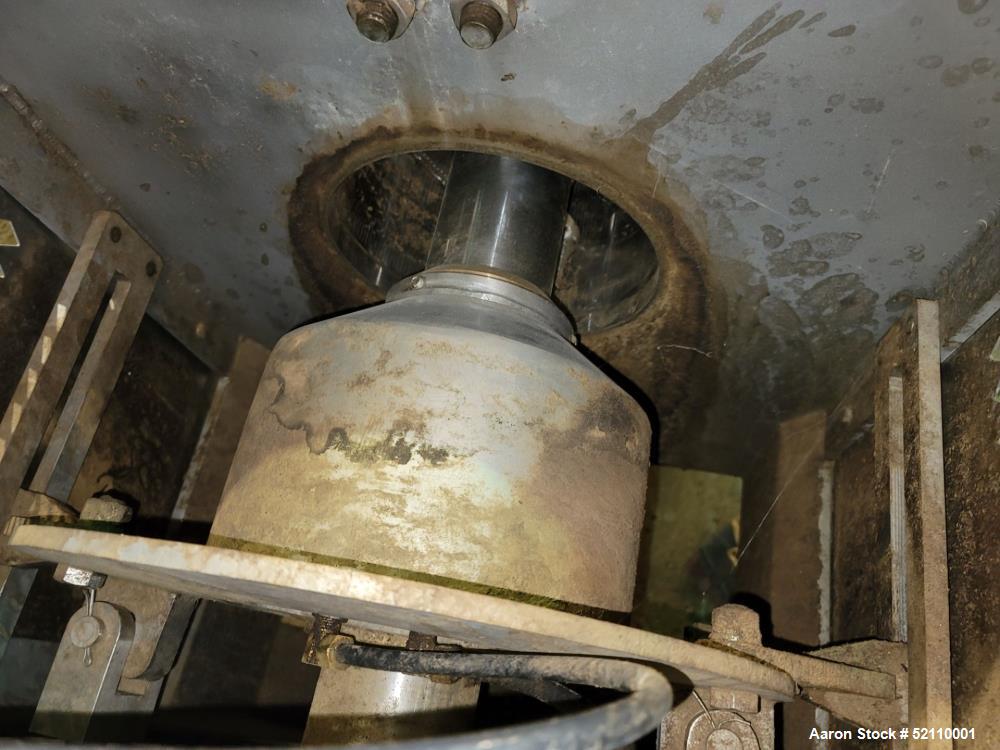 Used Vincent Screw Press, Model CP10, Stainless