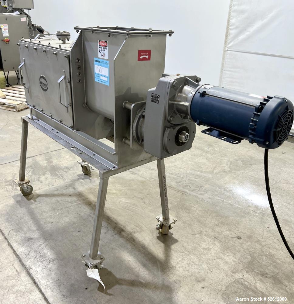 Used Vincent Corporation Compact Screw Press. Model CP-4-VT