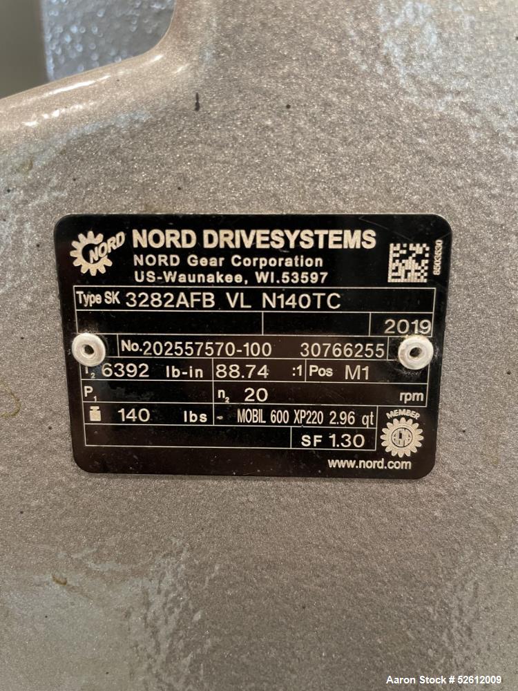 Used Vincent Corporation Compact Screw Press. Model CP-4-VT