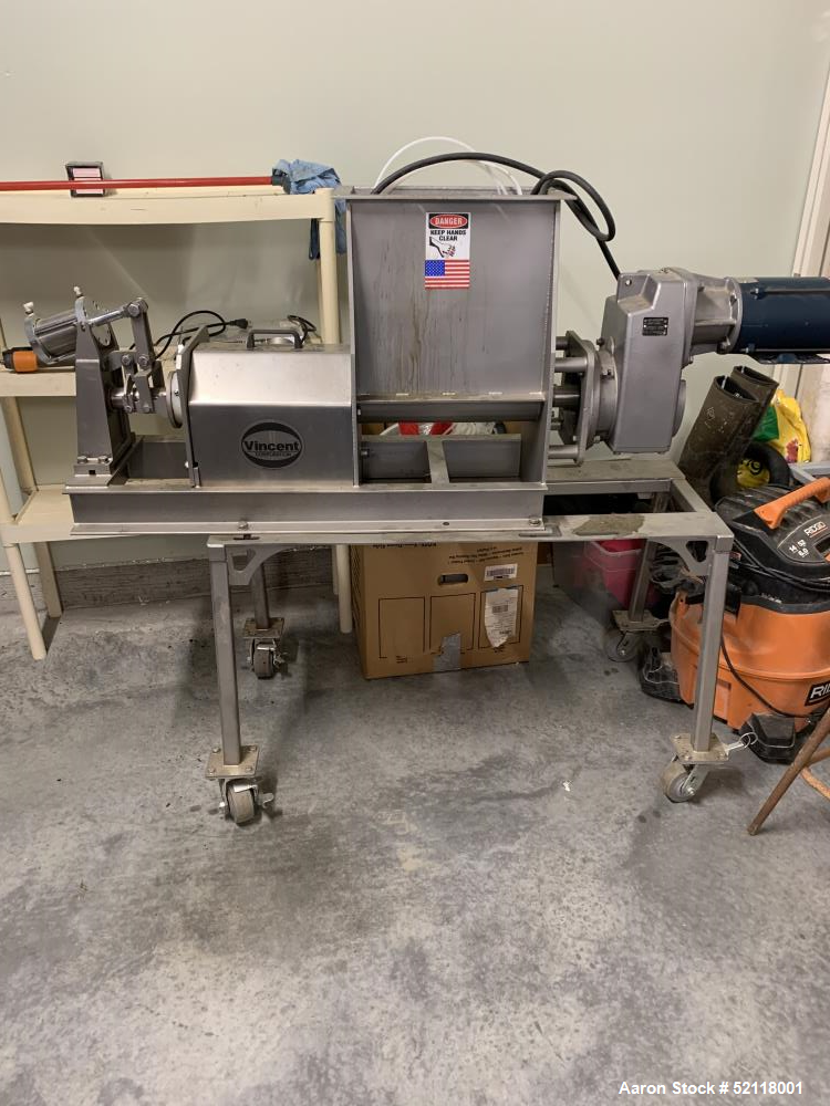 Used Vincent Screw Press