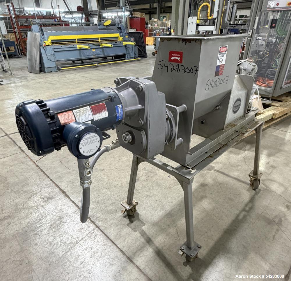 Used Vincent Screw Press  Model CP-4 (150-500 Lbs/Hr Capacity)