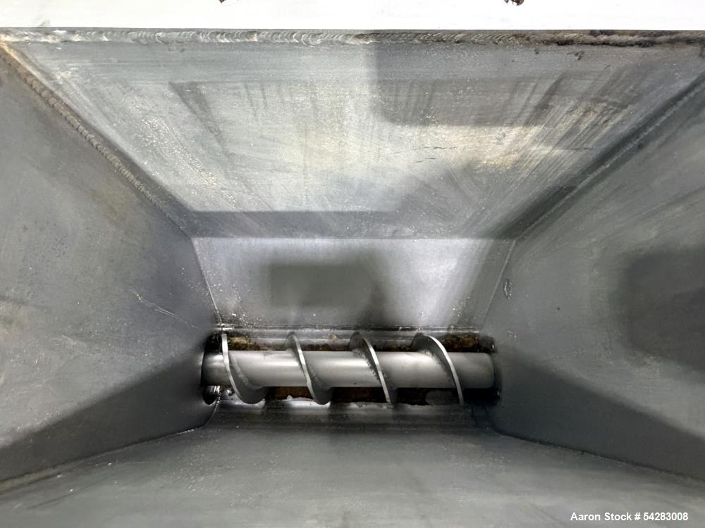 Used Vincent Screw Press  Model CP-4 (150-500 Lbs/Hr Capacity)