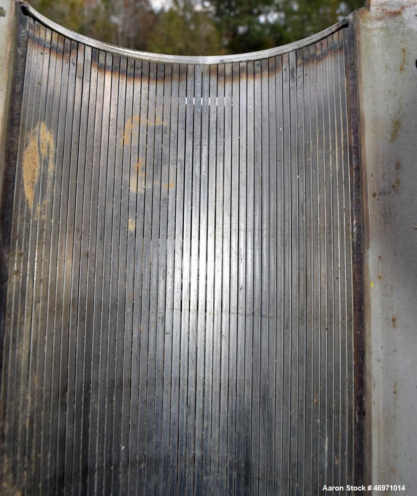Used Vincent Corporation CP Horizontal Screw Press, Model CP-6, Stainless Steel
