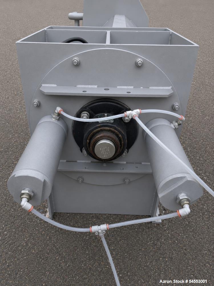 Used Vincent CP-6 Horizontal Screw Press – 6" Diameter Dewatering Press with 5 HP Drive, Refurbished Available
