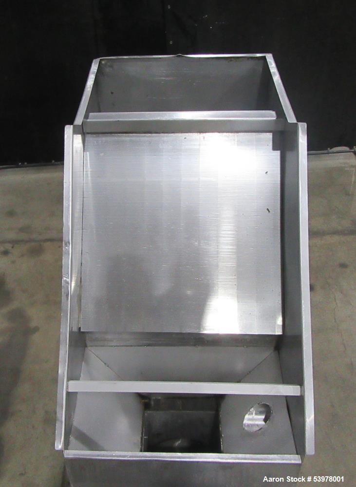 Used Vincent KP-10 Screw Press – 10" SS Screw, 7.5 HP, 10–100 GPM, Heavy-Duty Dewatering