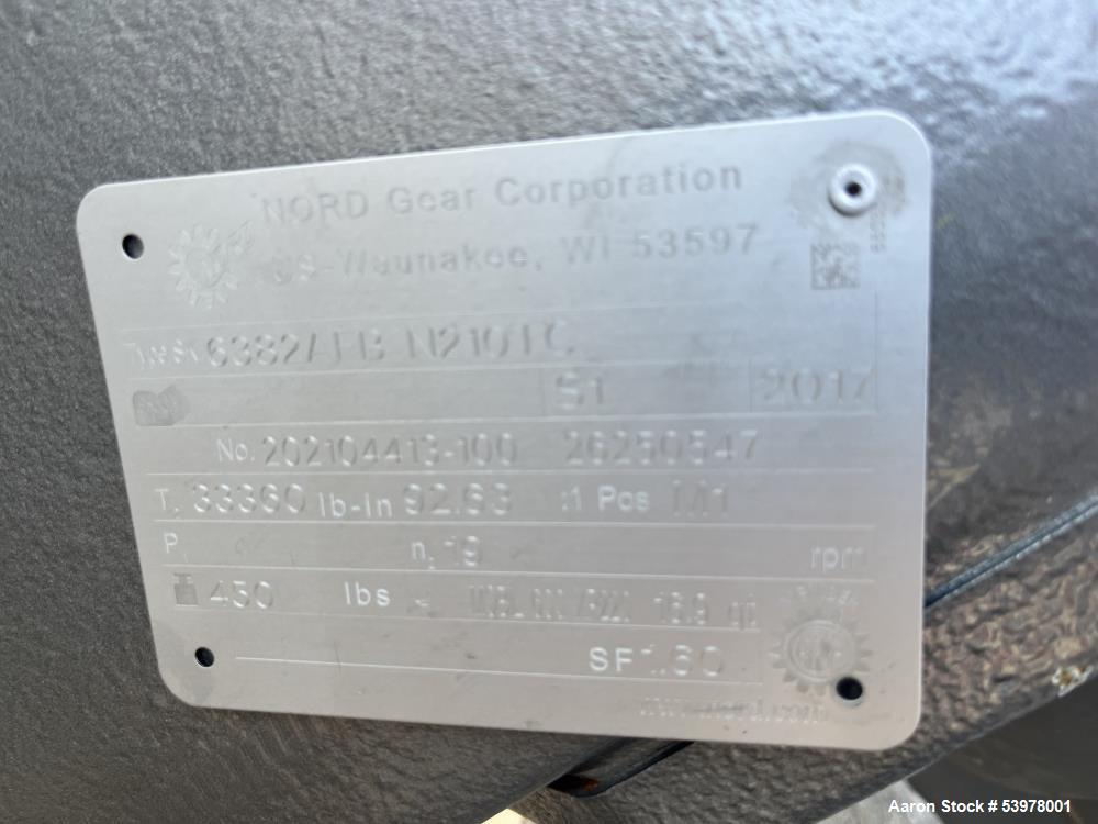 Used Vincent KP-10 Screw Press – 10" SS Screw, 7.5 HP, 10–100 GPM, Heavy-Duty Dewatering