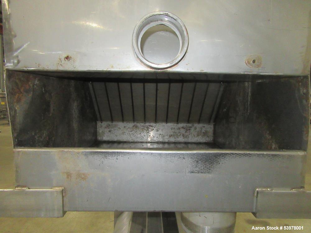 Used Vincent KP-10 Screw Press – 10" SS Screw, 7.5 HP, 10–100 GPM, Heavy-Duty Dewatering