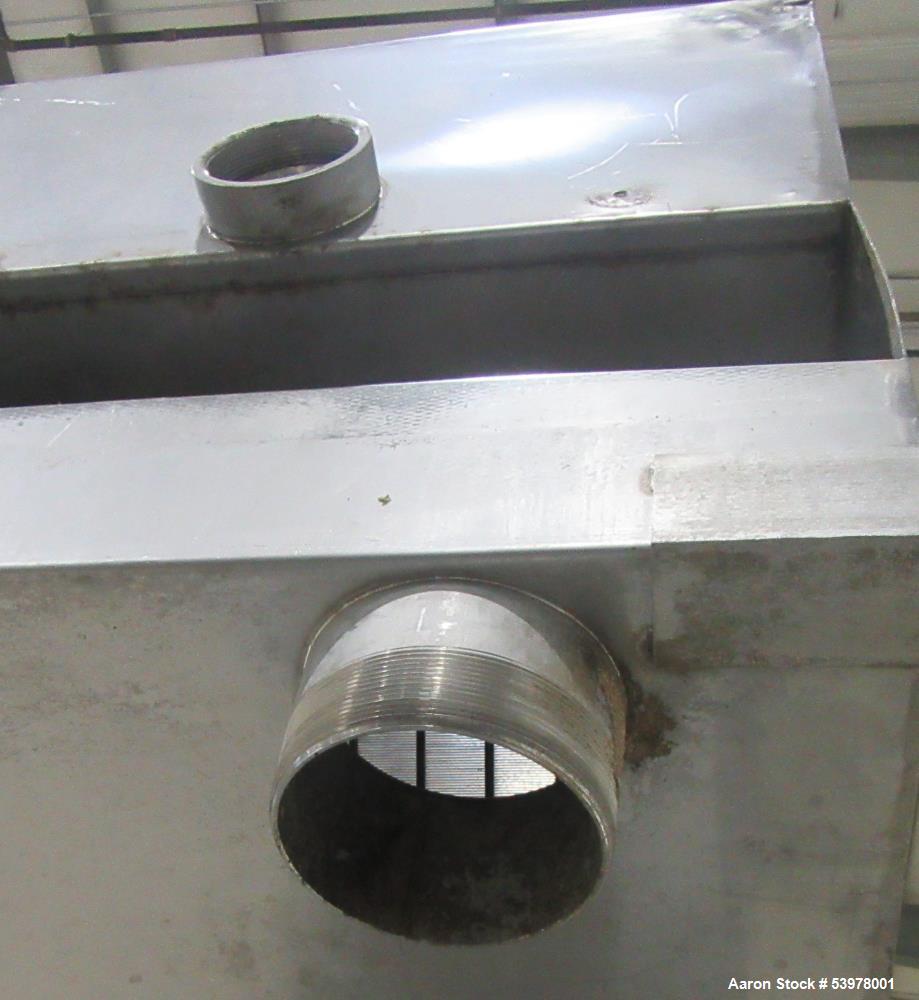 Used Vincent KP-10 Screw Press – 10" SS Screw, 7.5 HP, 10–100 GPM, Heavy-Duty Dewatering
