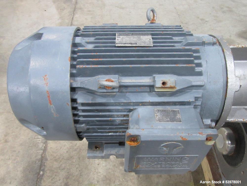 Used Vincent KP-10 Screw Press – 10" SS Screw, 7.5 HP, 10–100 GPM, Heavy-Duty Dewatering