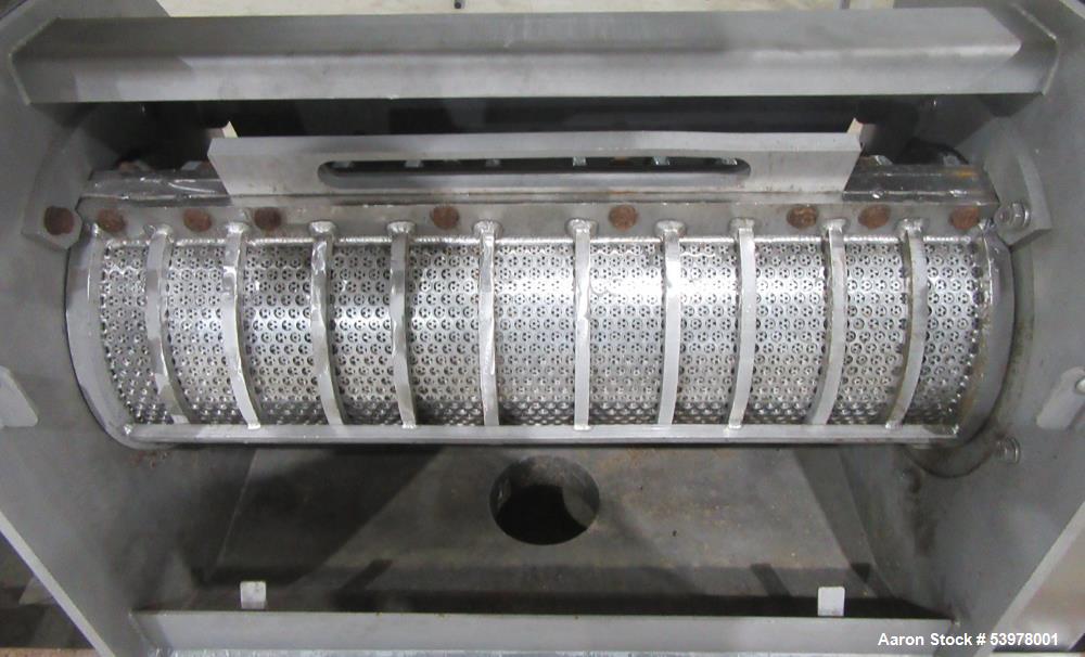 Used Vincent KP-10 Screw Press – 10" SS Screw, 7.5 HP, 10–100 GPM, Heavy-Duty Dewatering