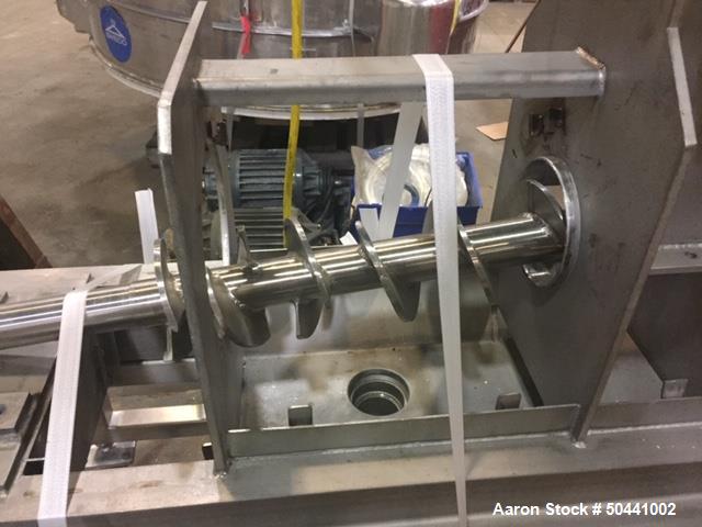 Used Vincent Corporation De-watering Screw Press, Model KP-6
