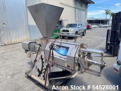 Used AL-INS MS-10 Stainless Steel Screw Press Separator – 75-100 GPM Capacity – Built 2024