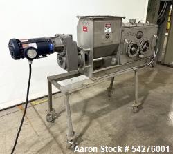 Vincent CP-4-VT Screw Press | 150–500 lb/hr | Vapor-Tight Stainless Unit