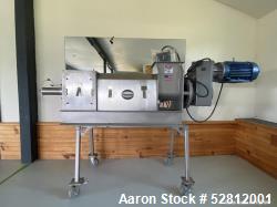 Used-Vincent Dewatering Screw Press, CP-6