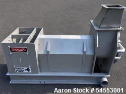 Used Vincent CP-6 Horizontal Screw Press – 6" Diameter Dewatering Press with 5 HP Drive, Refurbished Available